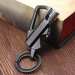 1-3Pack Permanent Match Infinity Lighter with Multitool Keychain Bottle Opener –
