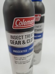 (2PK) Coleman Insect Treatment Spray for Gear & Clothing Permethrin 6 Oz