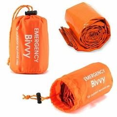 2X Outdoor Survival Sleeping Bag Emergency Thermal Keep Warm Waterproof Camping