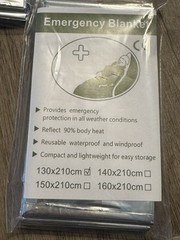 Macarrie Emergency Blanket 10 Pack Survival Thermal Silver Foil Reflective 51×83