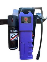 [NEW] BLINDSITE Shock’em Drop’em Stun Gun w/ Powerful Pepper Spray Combo