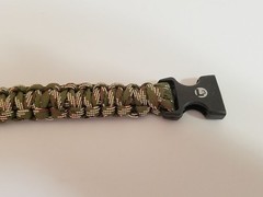 L3 Technologies Paracord Bracelet 9 Inches Green Camouflage