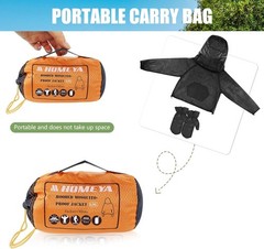Unisex Outdoor Mosquito Jacket with Hood & Mitts Breathable Bug-Proof Mesh Net