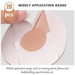 40 PCS Adhesive Sports Patch Fixed Sensor Patch Sweat-absorbent Breathable Patch