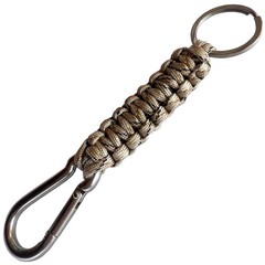 Paracord Keychain with Carabine Heavy Duty Braided Key Ring with Quick Releas…