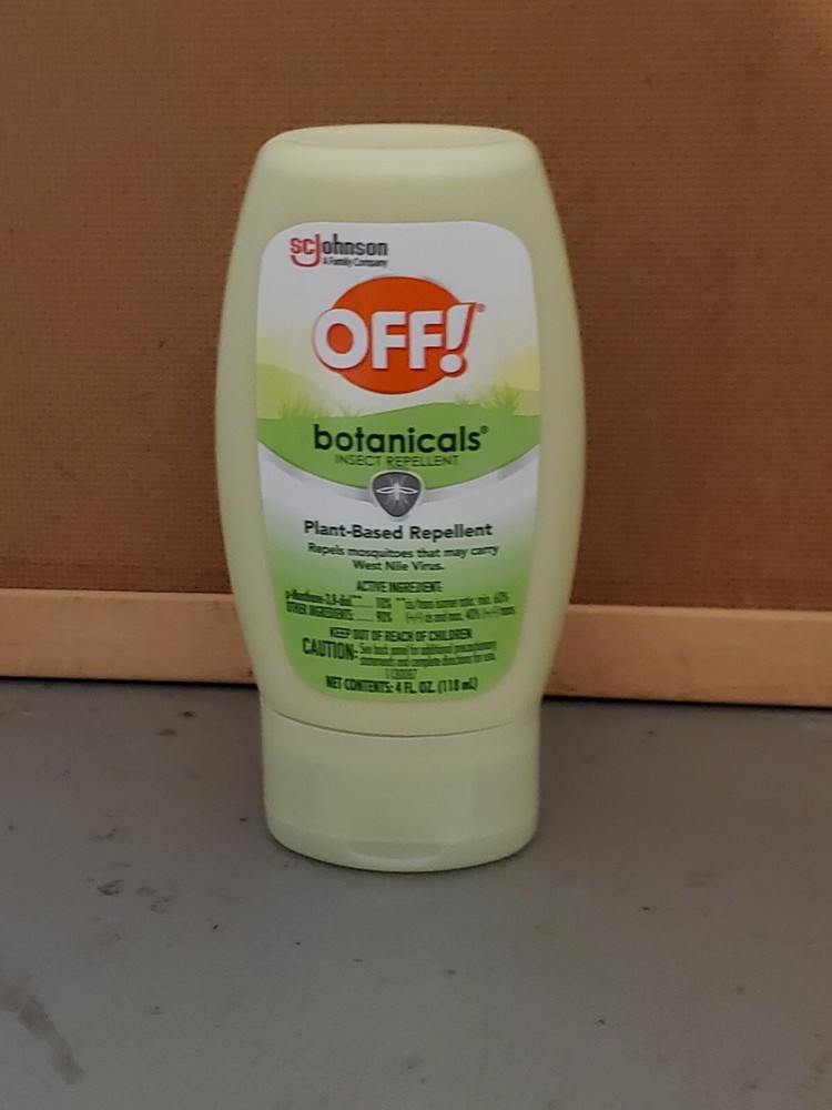 OFF! Botanicals Insect Repellent Lotion, Plant-Based Bug and Mosquito 4 oz.