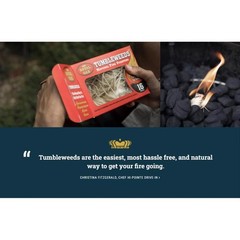 Frontier Tumbleweeds Paraffin Fire Starter 16 pk (Pack of 2)