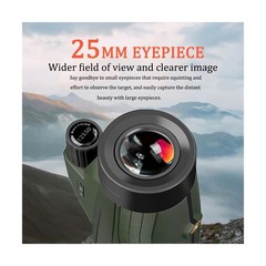 12X50 Monoculars for Adults High Powered Panoramic Low-Light Night Vision Mon…