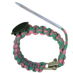 SafetyCare Stainless Steel Paracord & Leather Stitching FID Needles