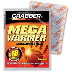 Grabber Mega Warmers, 18+ Hours Maximum Heat- 1 Count , 1.9 Ounce, B003kyx2ui