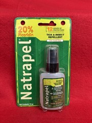 3 Natrapel Tick & Insect Repellent 1 fl oz 20% Picaridin TSA Travel Size