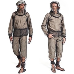 Luckstone Lightweight Bug Wear Suit Set w/ Carry Pouch, Jacket Mitts Pants Socks