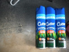 3~Cutter Backwoods Insect Repellent Sweat-Resistant Bonus Size 7.5 oz 10hrs