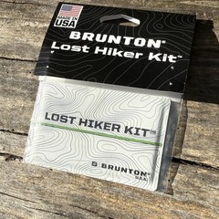 Lost Hiker Kit, Credit-Card-Size 4-in-1 Survival Tool — Disc Compass, Fresnel…
