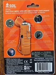 SOL Fire Lite Fuel-Free Lighter: 1-1/2 in. x 4 in. (Orange)