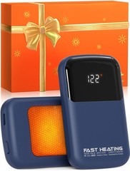 AI Hand Warmers Rechargeable 2 Pack, 3 Heat Levels 2-Pack, Blue 2Pack