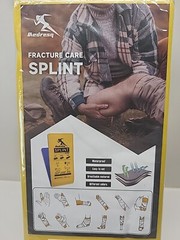 2 Pack of 36″ Long First Aid Splints for Trauma First Aid Emergency Survival Kit