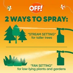 OFF! Backyard Bug Control Pretreat, Outdoor Insect & Mosquito Treatment 32 fl oz