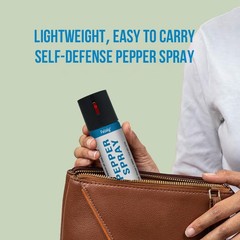 1/3/5 Pack Feloiy Pepper Spray 2oz, Inert Water-Based Formula, 16-Foot Range
