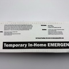 AquaPod Kit 65 gal Emergency Water Storage In-Home Bathtub Brand New