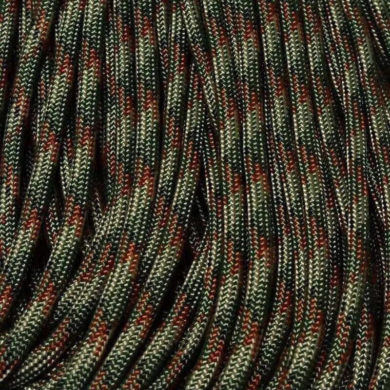 550 Paracord Mountain Camo 100 FT USA MADE & SELLER