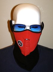 2 Cold Weather Ski Run Survival Face Mask Neck Warmers Neoprene Thermal Fleece