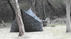 Heavy Duty Waterproof Tent Tarp Survival Shelter Camo Bushcraft Hammock Camping