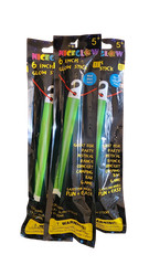 6 Inch Glow Light Stick Outdoor Chemical Fluorescent With Hook