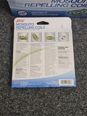 12 Pack PIC Mosquito Repelling Coils 4 Coils Per Pack Backyard Bug Insect Burner