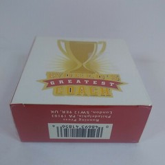 New World’s Greatest Coach Mini Gift Set Whistle Nametag Key Chain 32 Pg Booklet