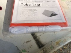 Safe T Kits Emergency Tube Tent