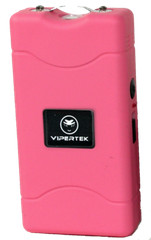 VIPERTEK Stun Gun Rechargeable 350 BV 2.0mAh + Hard Shell Pepper Spray