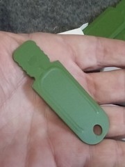 15 ea. FOSTAR Ferro Rod Scraper/ Striker for Magnesium Rods Fire Starting Camp