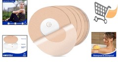 25Pack Waterproof Libre 3 Sensor Covers Adhesive Patches for Swimming & Sports