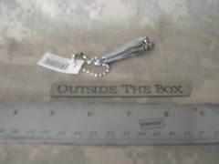 Emergency/Survival: 2″ Finger Nail Clipper, SE Brand, w/2″ Ball Chain & File