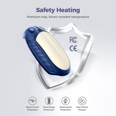Gutimo Classic Hand Warmers Rechargeable 2 Pack Ai Temperature Control Pocket