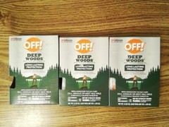 OFF! Deep Woods Towelettes Insect Repellent Pack of 12 Each Lot Of 3 Packages