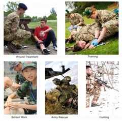 151 Pcs First Aid Kit Medical Emergency Trauma Military Survival Travel 2 Sets