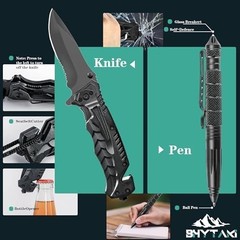 Survival Kit 37 in 1 Survival Gear, Survival Gear Tool Emergency Gift
