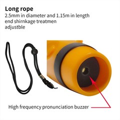 Electronic Whistles for Referees with USB Charging, 3 Tone High Volume Whistl…