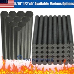 Ferrocerium 5/16″ 1/2»x5″ Flint Fire Starter Survival Magnesium Rod kit Lighter