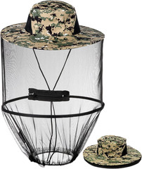 Mosquito Head Net Hat with Mosquito Bug Netting for Men Women | Beekeeper Bee…