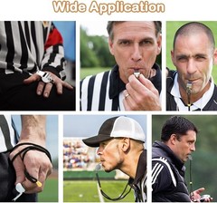 Whistle for Coaches, Metal Whistles for Adults with Lanyard, Loud Sport Whistle