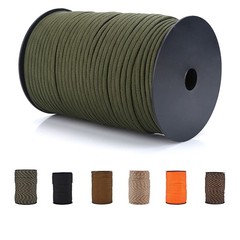 550 Reflective Paracord Parachute Cord Lanyard 9 Strand Core 100m