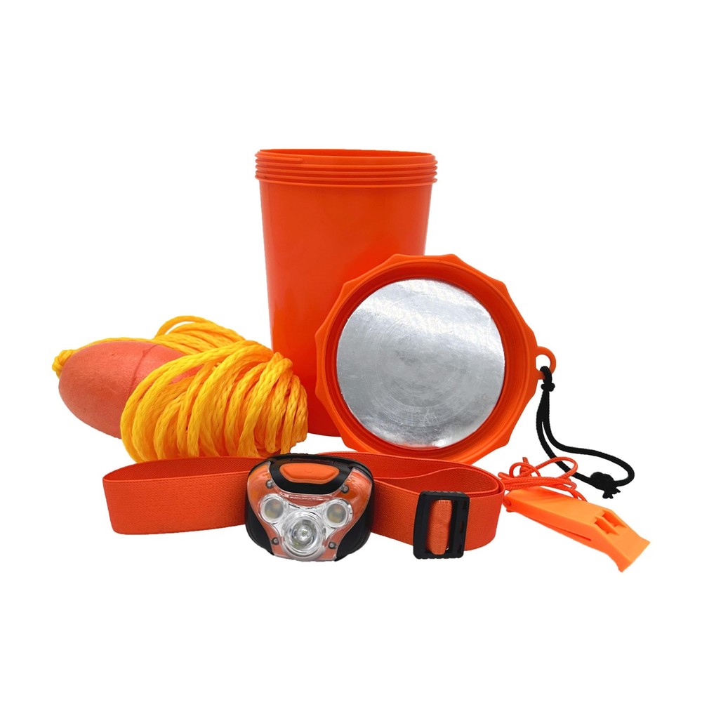 Nautical Safety Kit for Paddle Sports, Water Sport & Boating – Orange