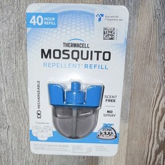 Thermacell Mosquito Repellent Refill 40hr Scent Free No Spray Rechargeable