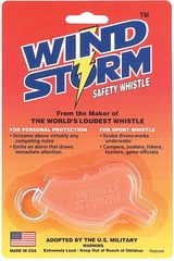 Storm Safety Whistles – Windstorm Whistle in Vibrant Orange