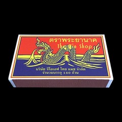 10 Big Boxes = 1,800 Red Sticks Original Phrayanak Thai Wooden Matches Camping