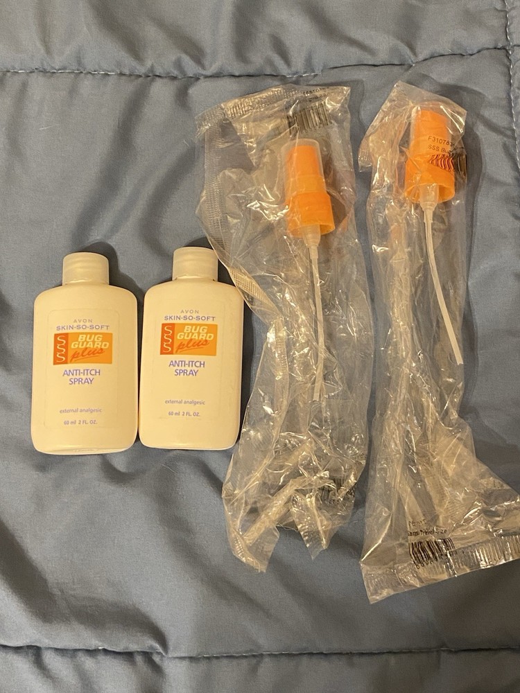 Lot of 2 – Avon Skin So Soft Bug Guard Plus Anti-Itch spray (Itch Relief) 2oz