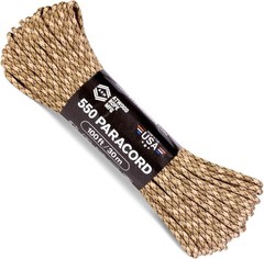 550 Paracord 100 Feet 7-Strand Core Parachute Cord Rattler